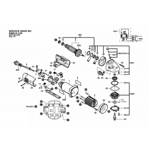 Bosch GWS 9-125 (0601381003-EU)